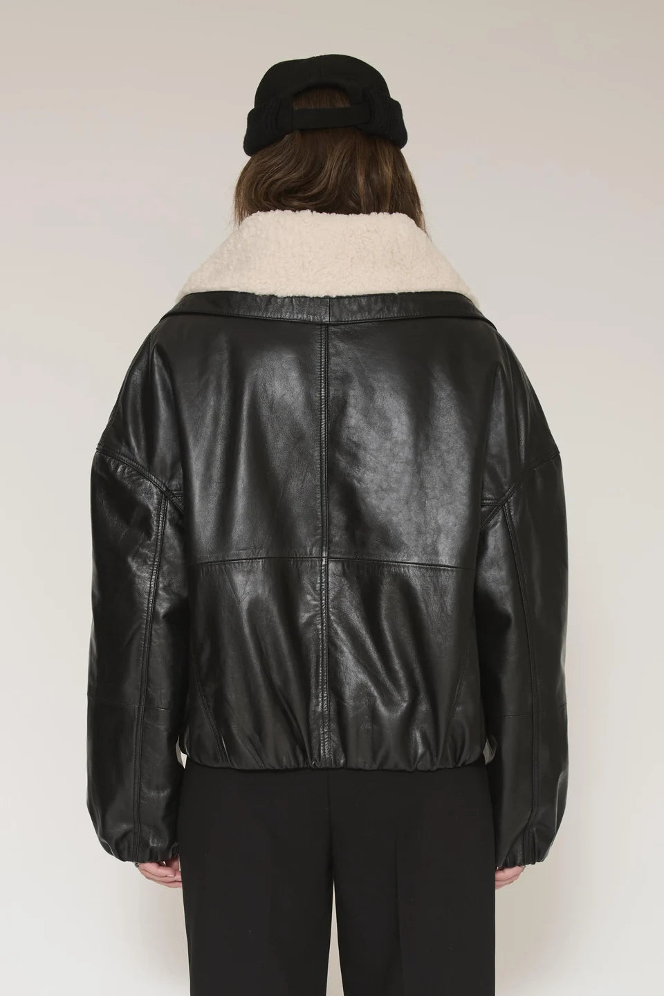 MKT Studio | Marcus Leather Jacket - Black