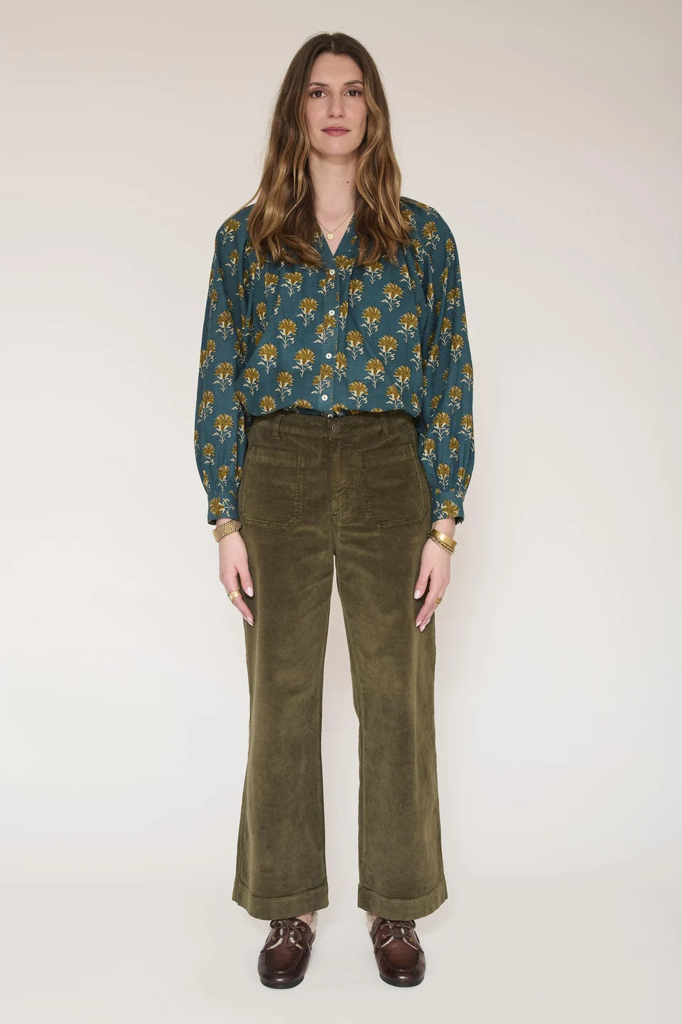 MKT Studio | The Frida Velvet - Kaki
