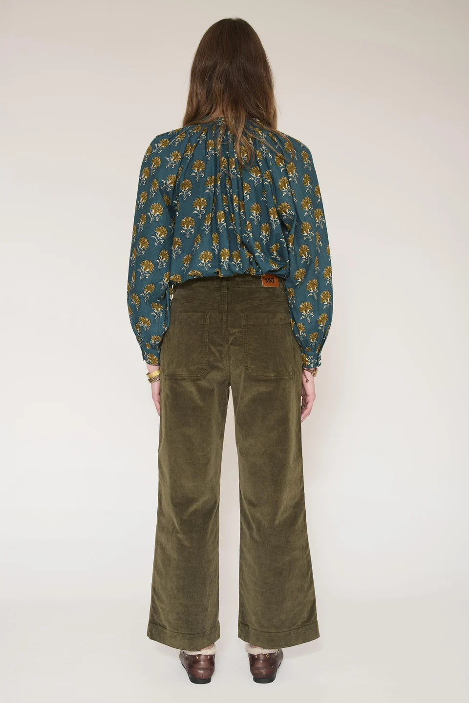 MKT Studio | The Frida Velvet - Kaki