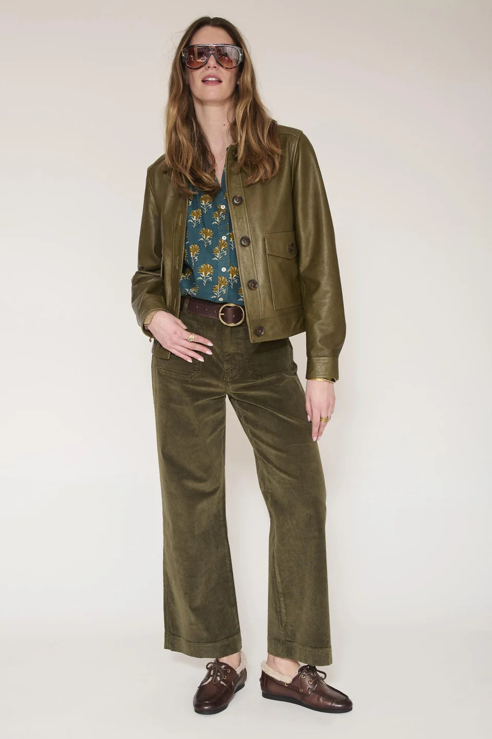 MKT Studio | The Frida Velvet - Kaki