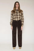MKT Studio | The Jagger Velvet - Brown