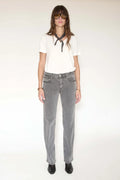 MKT Studio | The Mercury Power Stretch Jean - Grey Kurt Wash
