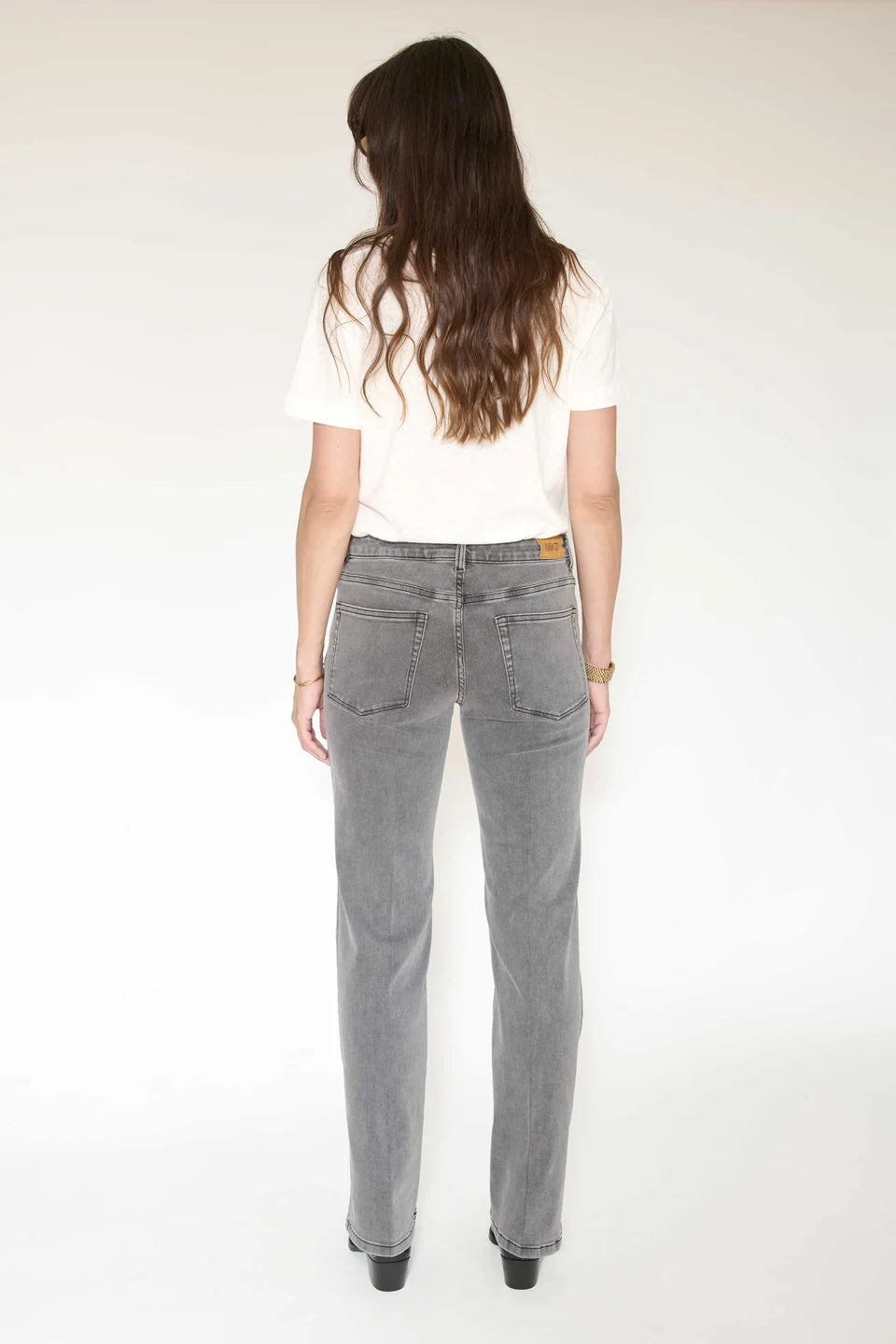 MKT Studio | The Mercury Power Stretch Jean - Grey Kurt Wash