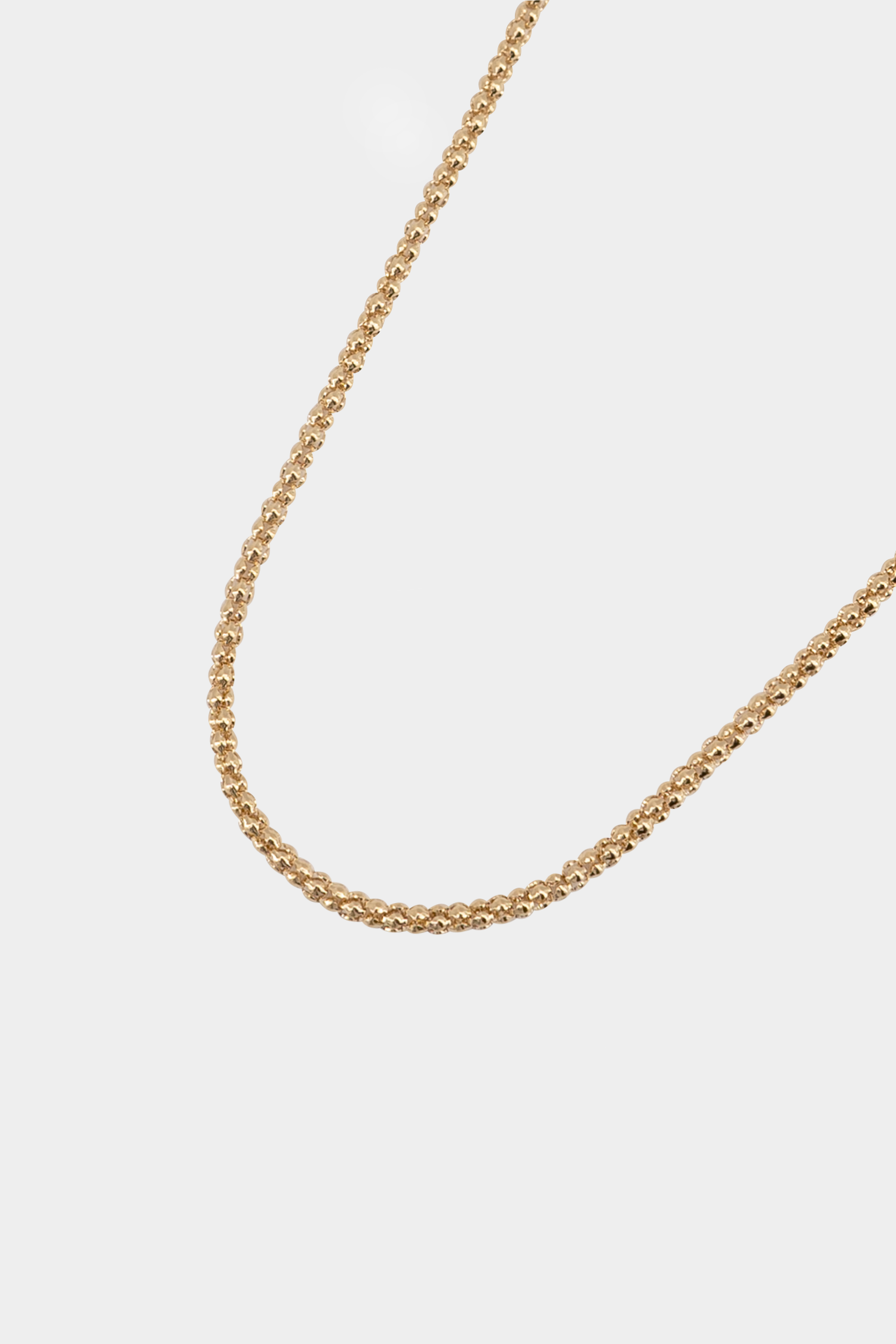 Kara Yoo | Popcorn Chain Necklace - Gold