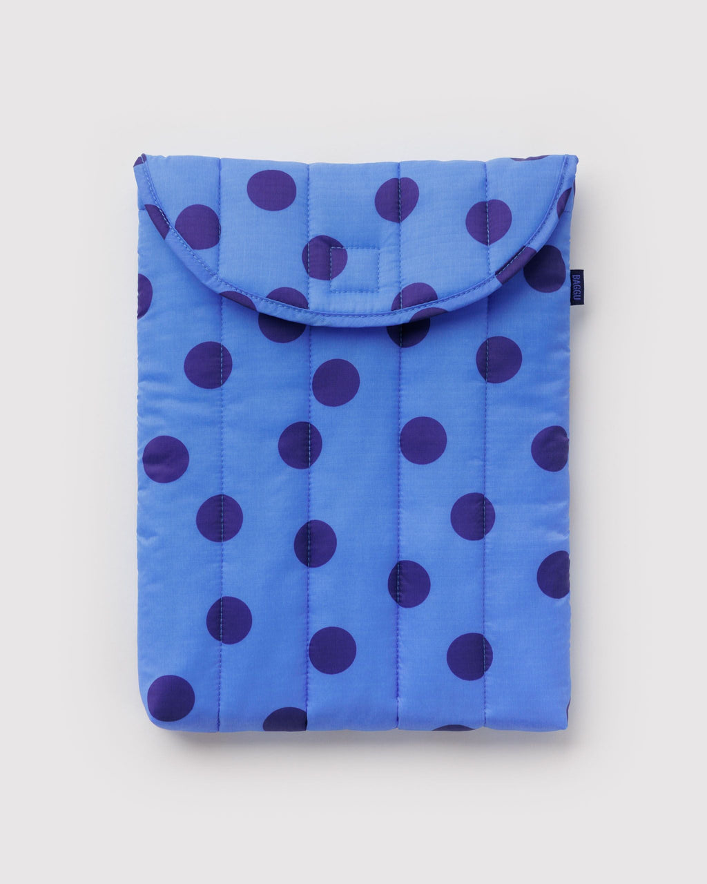 Baggu | Puffy Laptop Sleeve 13"/14" -  Blue Polka Dot