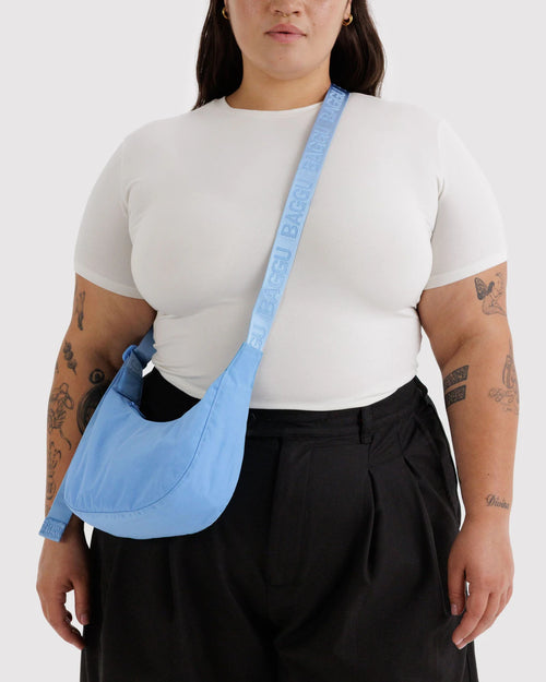 Baggu | Small Nylon Crescent Bag - Picine