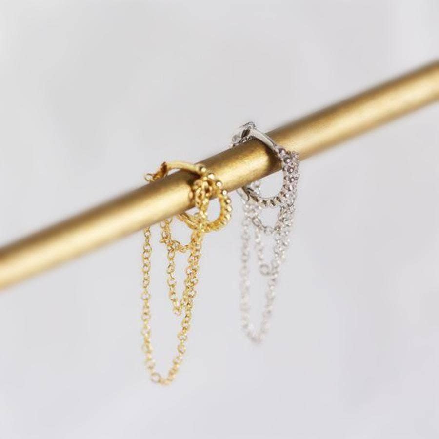 Love Local Jewelry | Jona Hoops 1cm - Gold