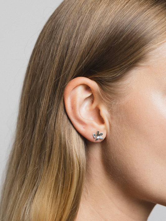 Wolf Circus | Flower Studs in Sterling Silver