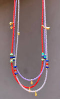 Heather Kahn | Bead Capsule Necklaces - Multiple Colors