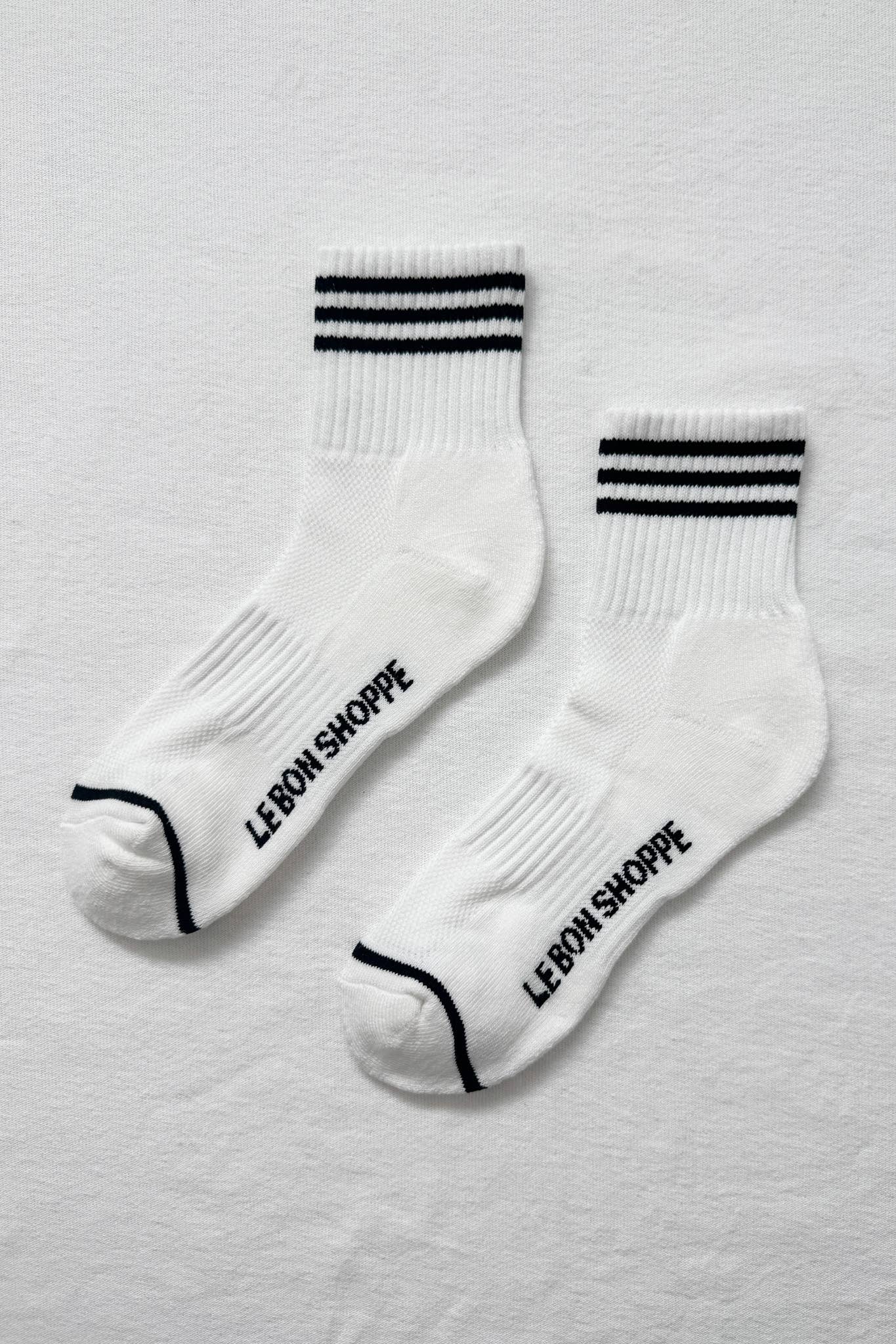 Le Bon Shoppe | Girlfriend Socks - White