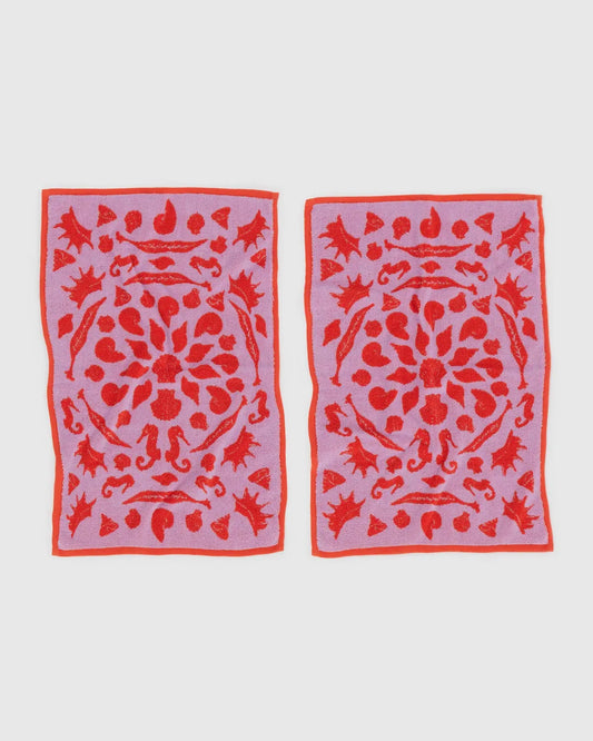 Baggu | Hand Towel Set of 2 - Sea Shells