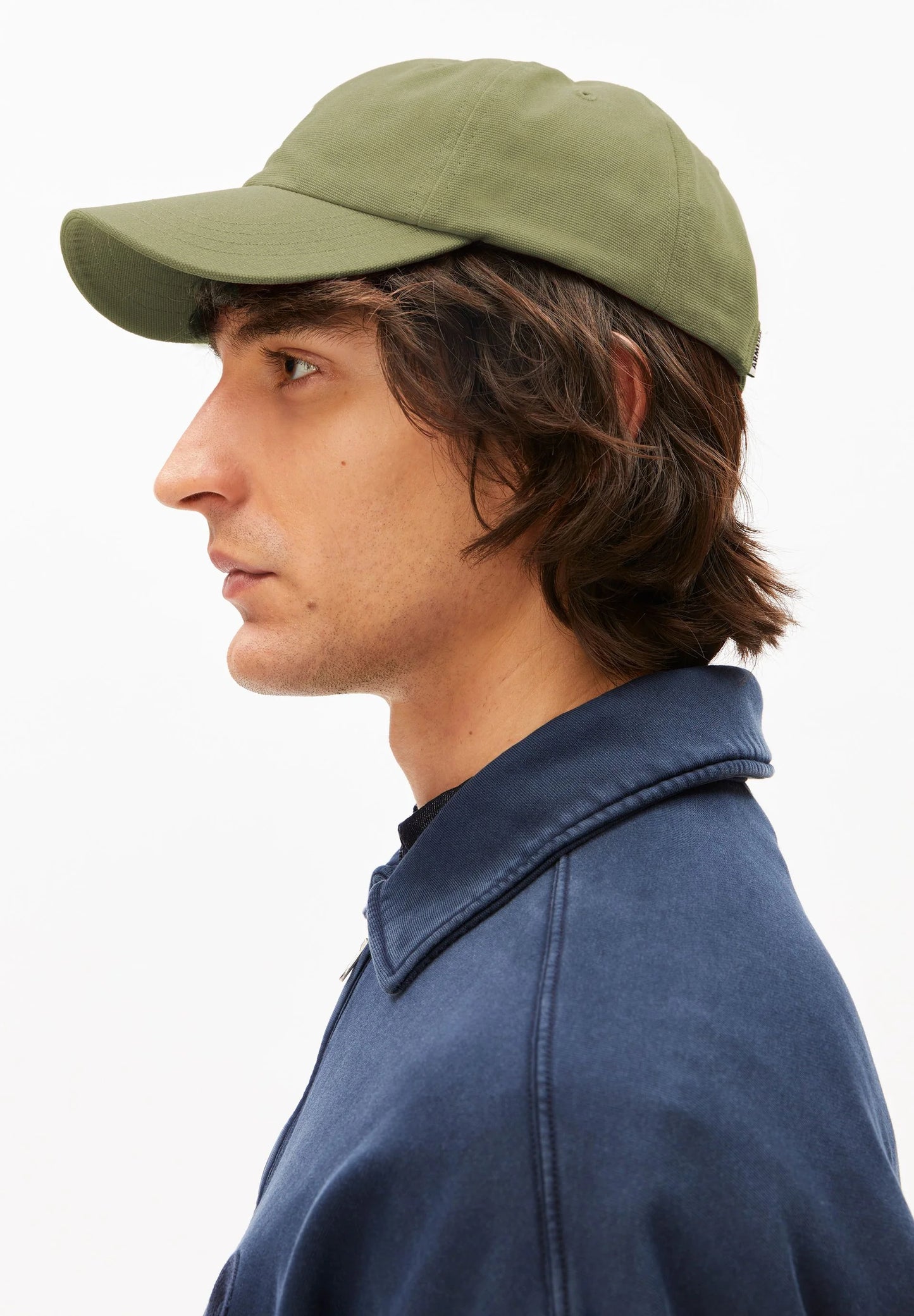ARMEDANGELS | Yenaas Bold Cap - Fatigue Green - Unisex
