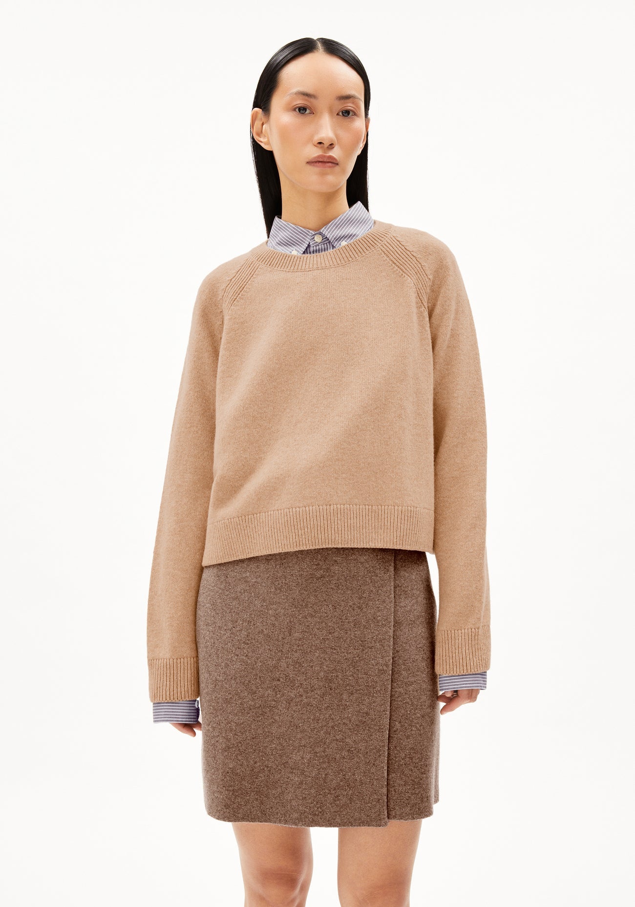 Armed Angels | Diliriaa Reglana Knit -Cinnamon Melange