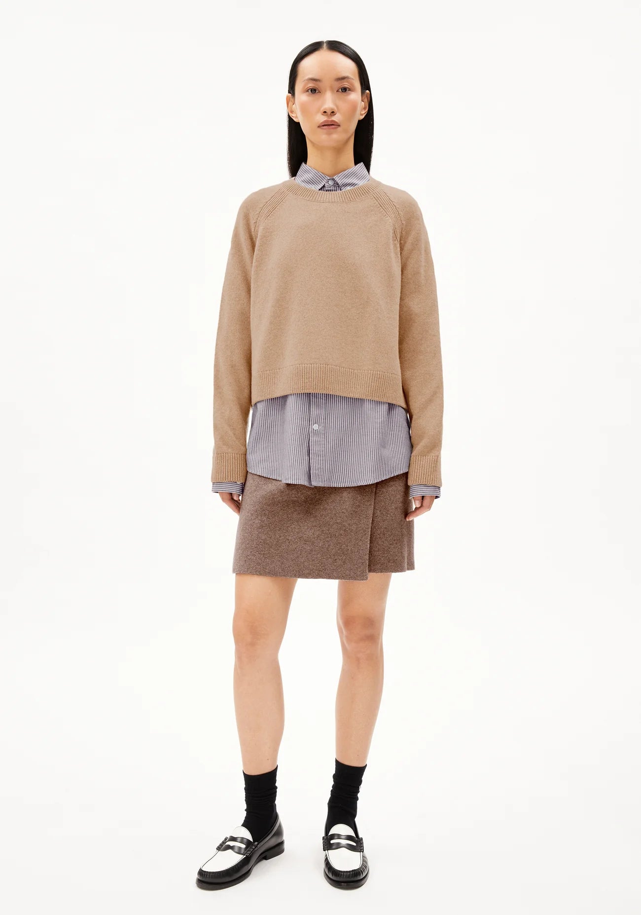 Armed Angels | Diliriaa Reglana Knit -Cinnamon Melange