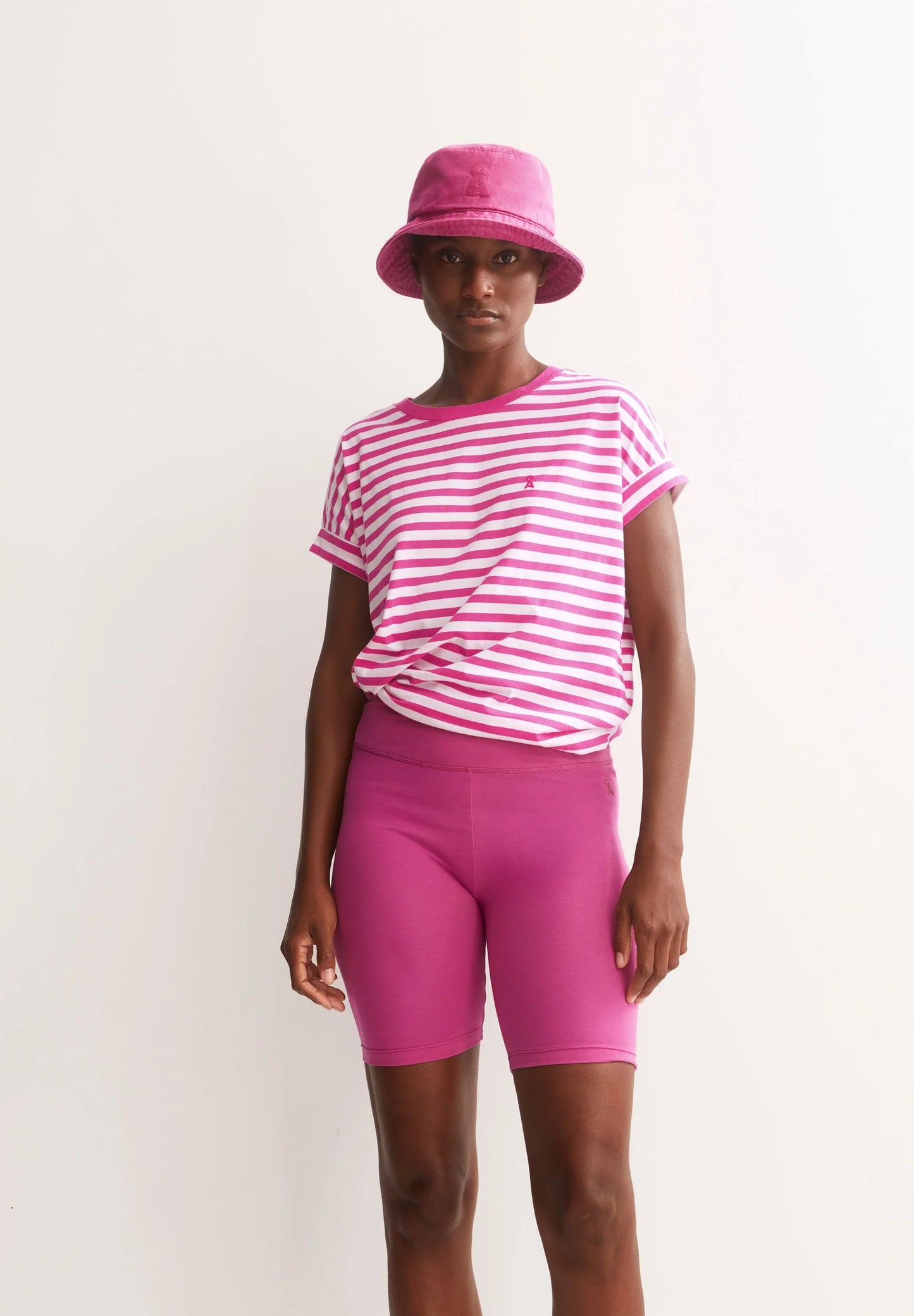 ARMEDANGELS | Idaara Stripes - White + Very Berry