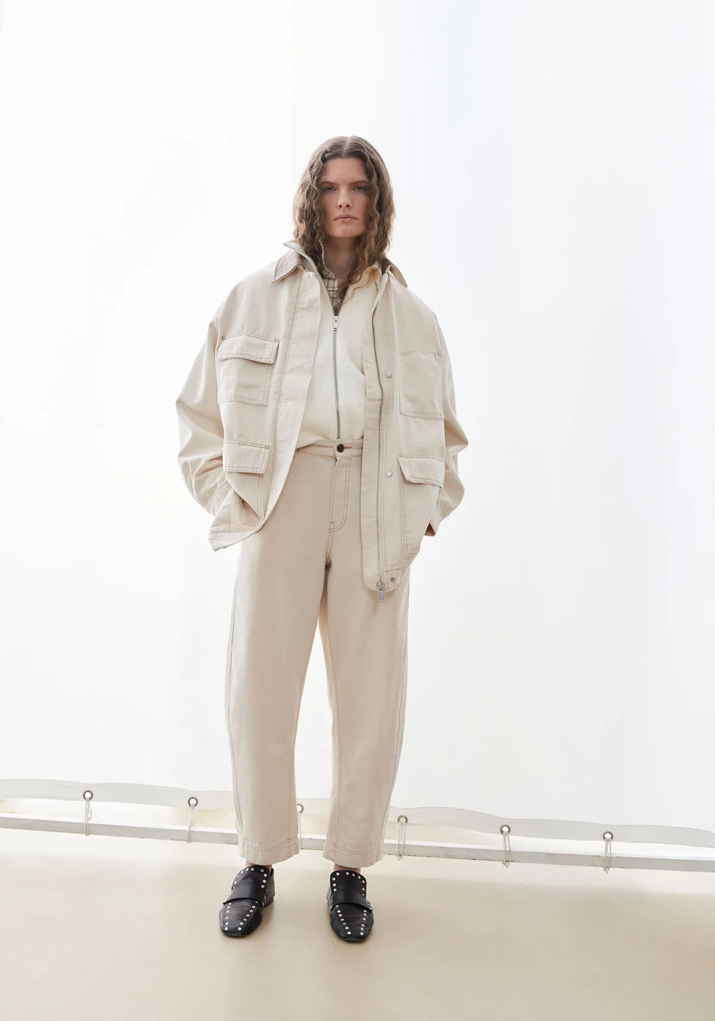 ARMEDANGELS | Workwear Canvas Barrel Pant