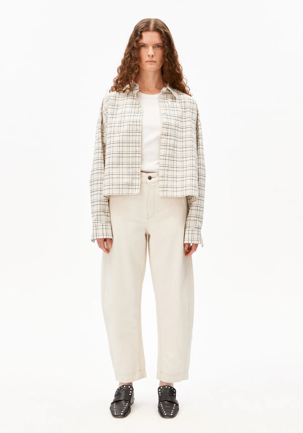 ARMEDANGELS | Check Boxy Blouse