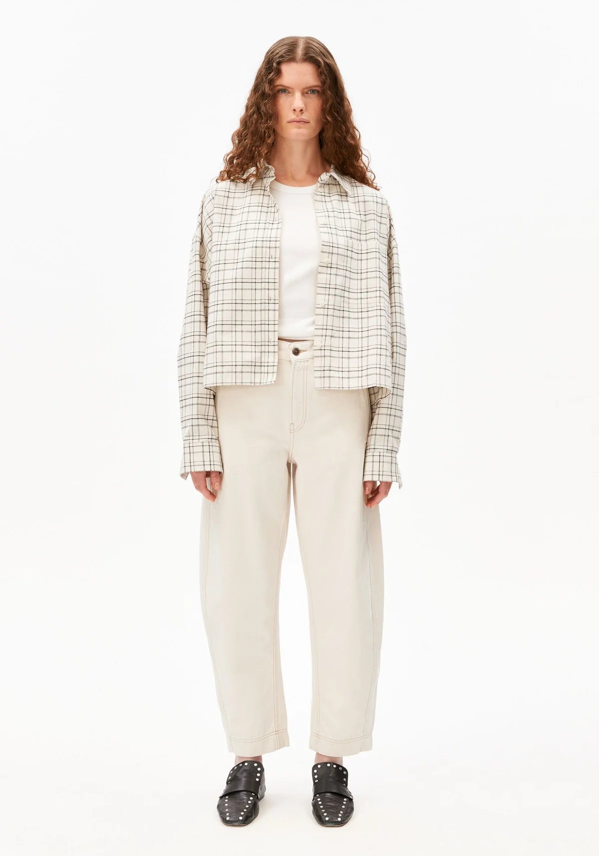 Armed Angels | Check Boxy Blouse