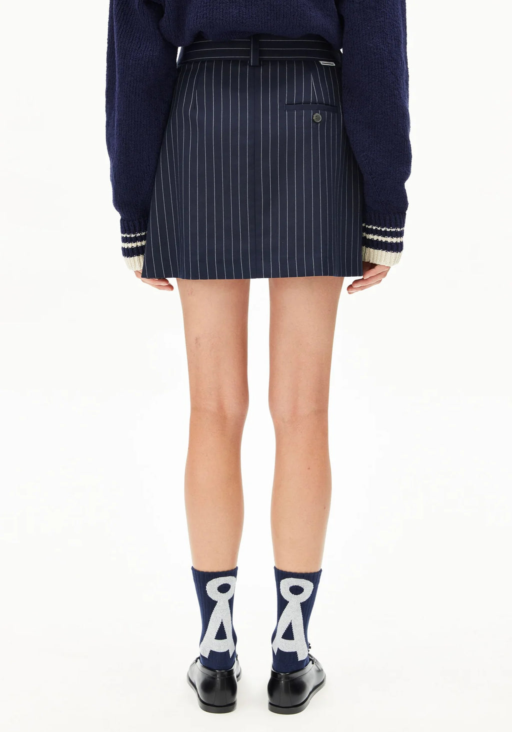 ARMEDANGELS | Pinstripe Mini Skirt