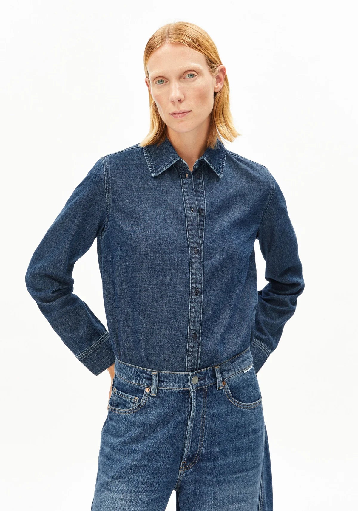 ARMEDANGELS | Aurelaa Denim Blouse