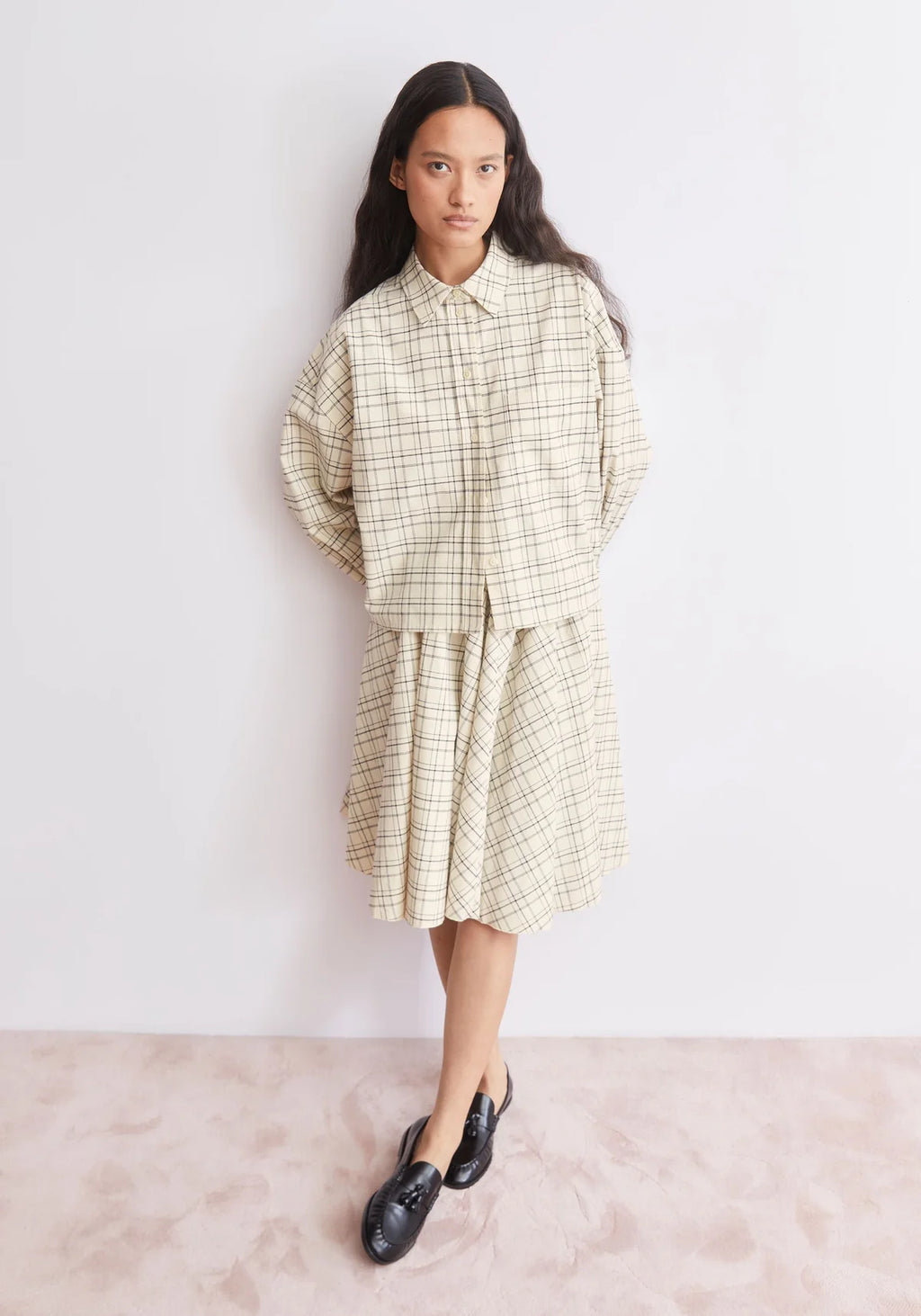 ARMEDANGELS | Check Boxy Blouse
