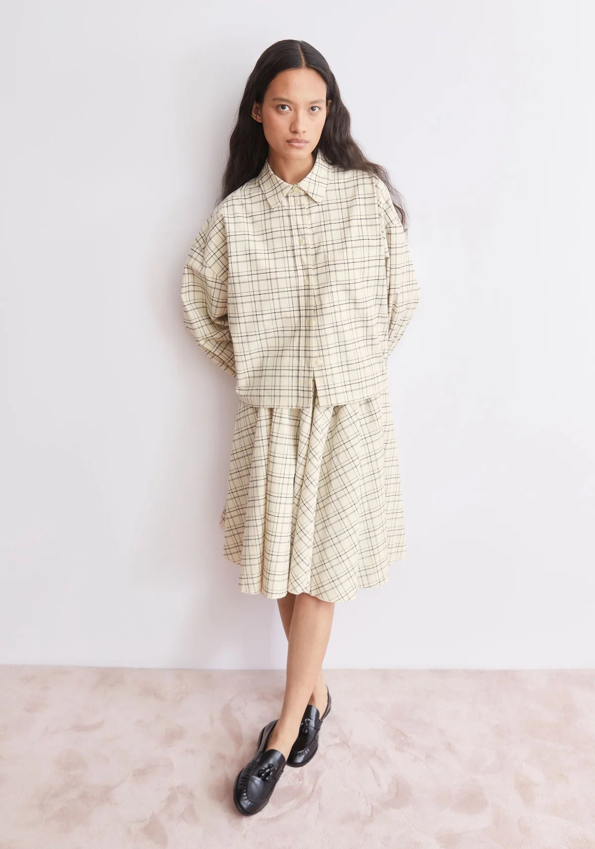 ARMEDANGELS | Check Boxy Blouse