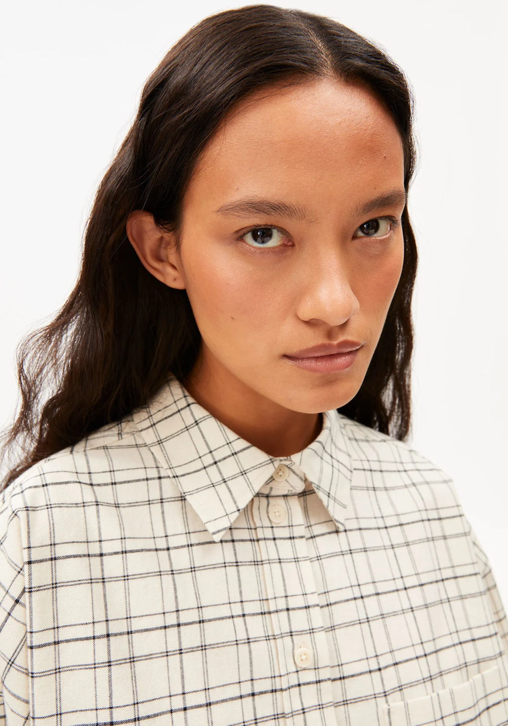ARMEDANGELS | Check Boxy Blouse