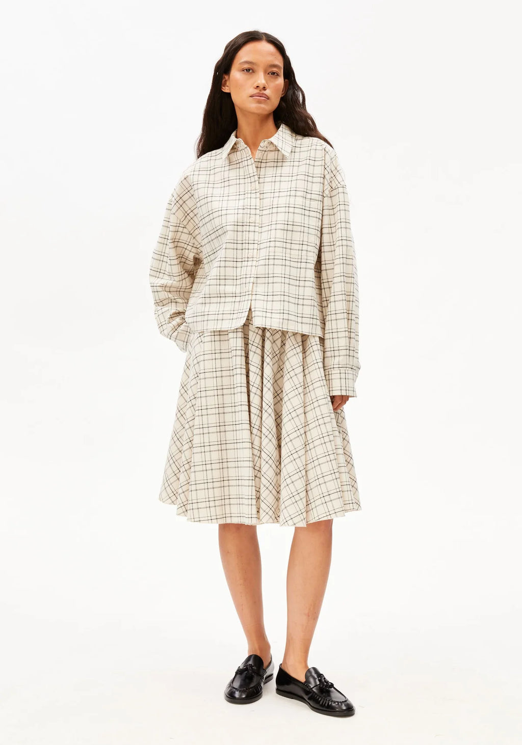 ARMEDANGELS | Check Boxy Blouse