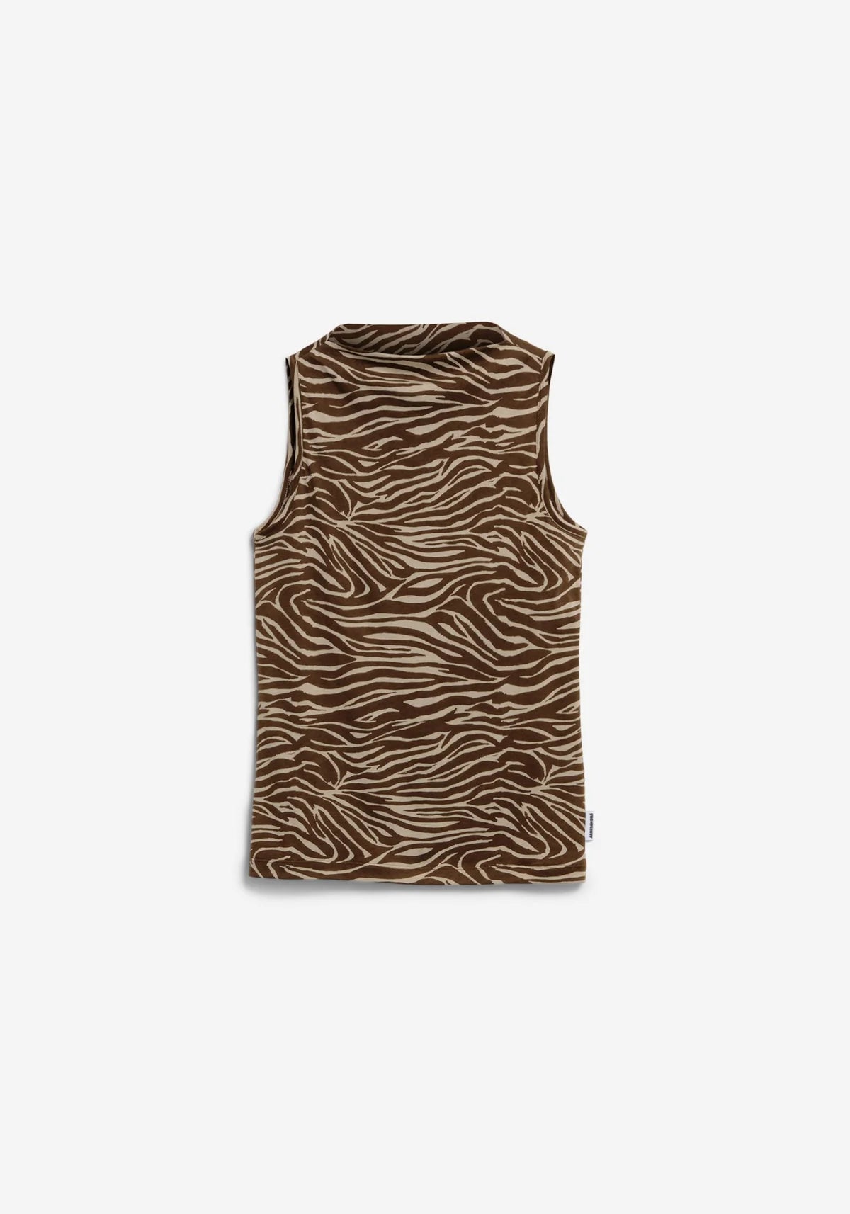 ARMEDANGELS | Zebra Print Boat Neck Top