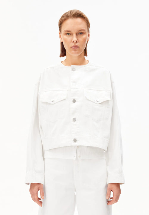 ARMEDANGELS | Loose Denim Jacket - White