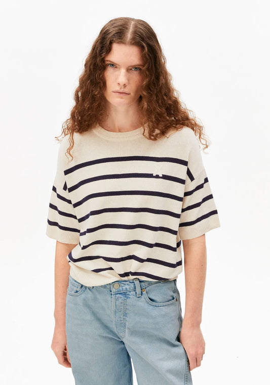 ARMEDANGELS | Stripe Linen Blend Sweater