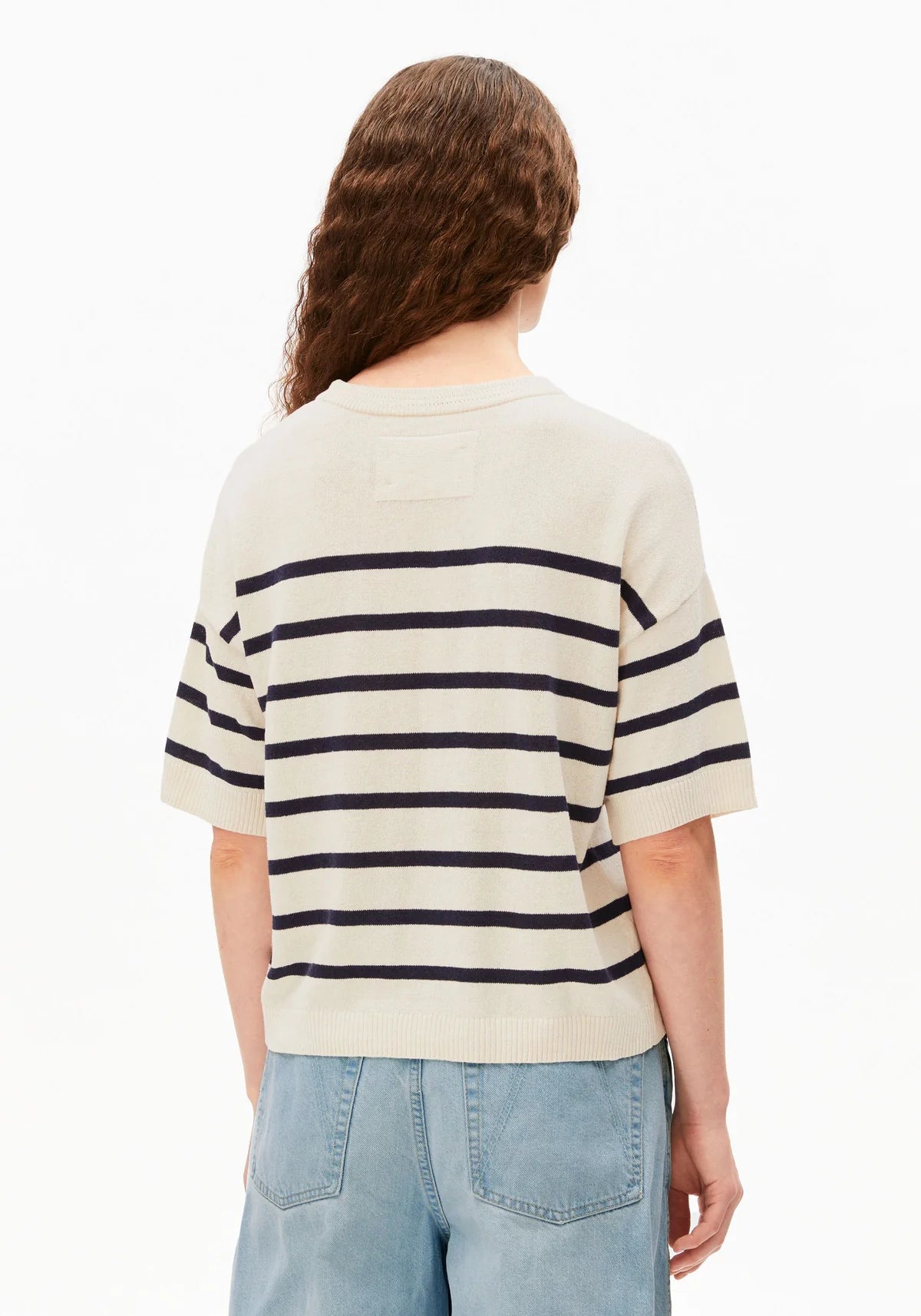 ARMEDANGELS | Stripe Linen Blend Sweater
