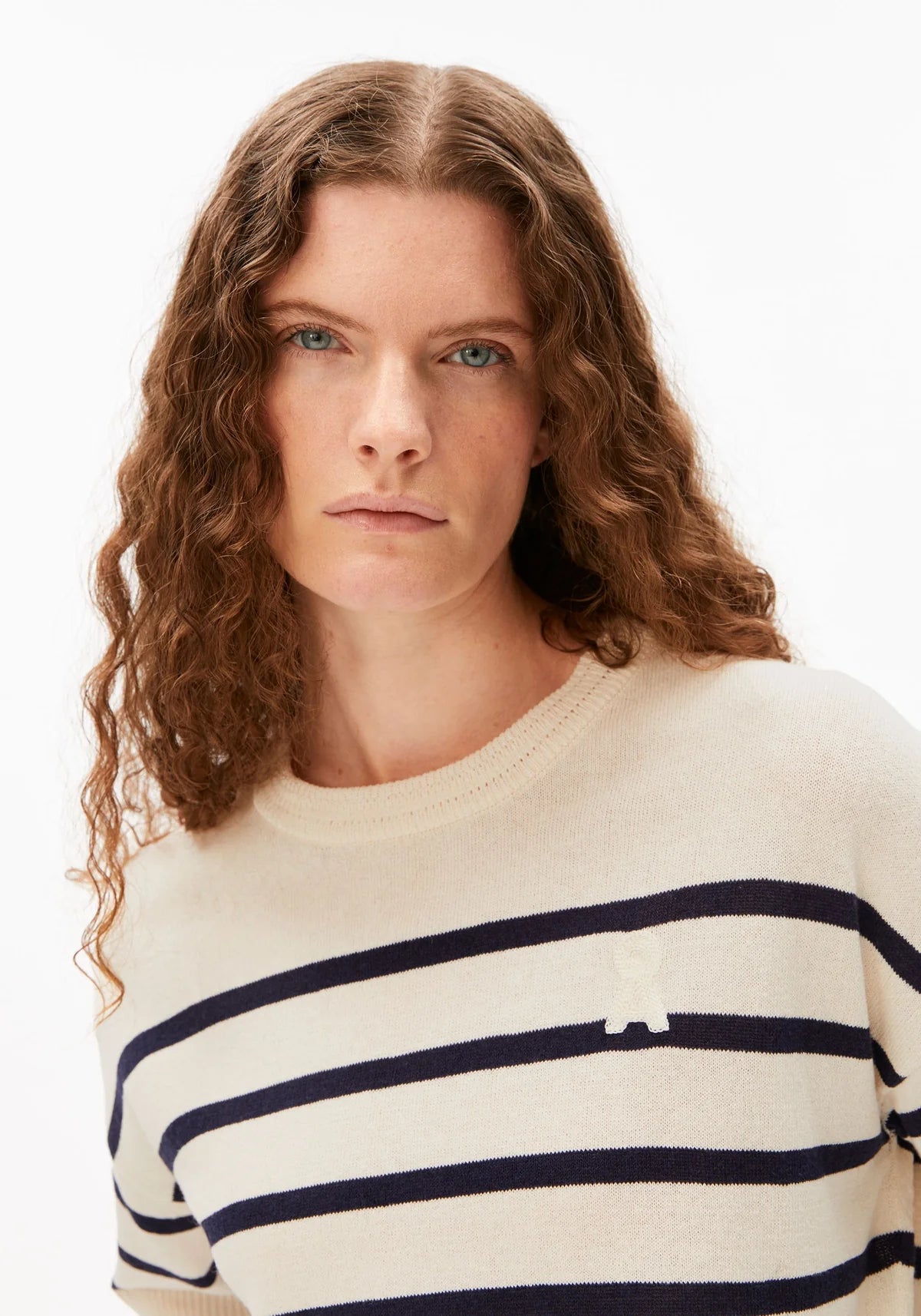 ARMEDANGELS | Stripe Linen Blend Sweater