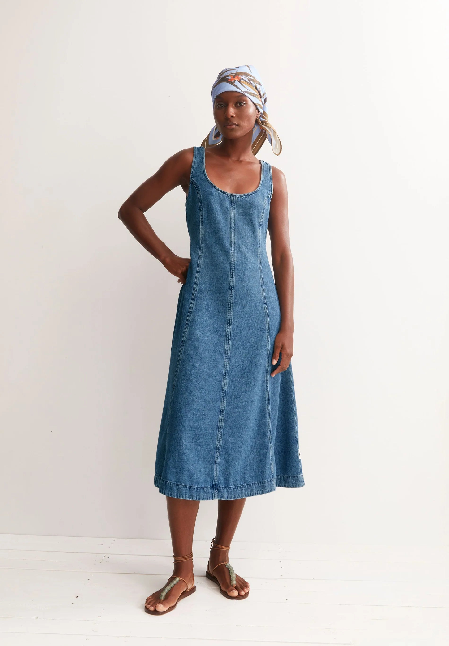 ARMEDANGELS | Denim Midi Dress