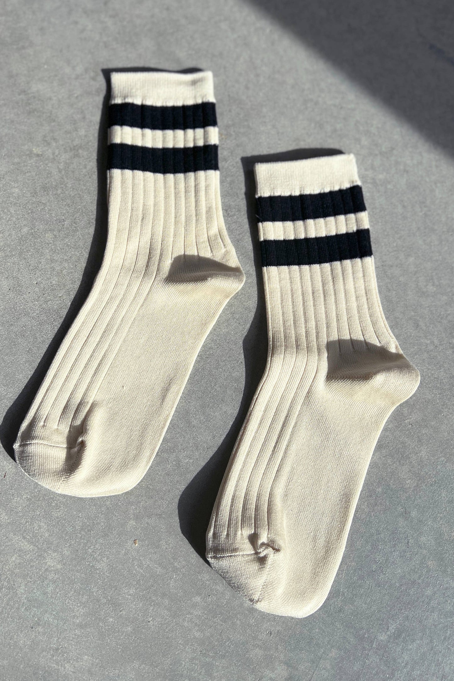 Le Bon Shoppe | Her Socks Varsity - Black Stripe