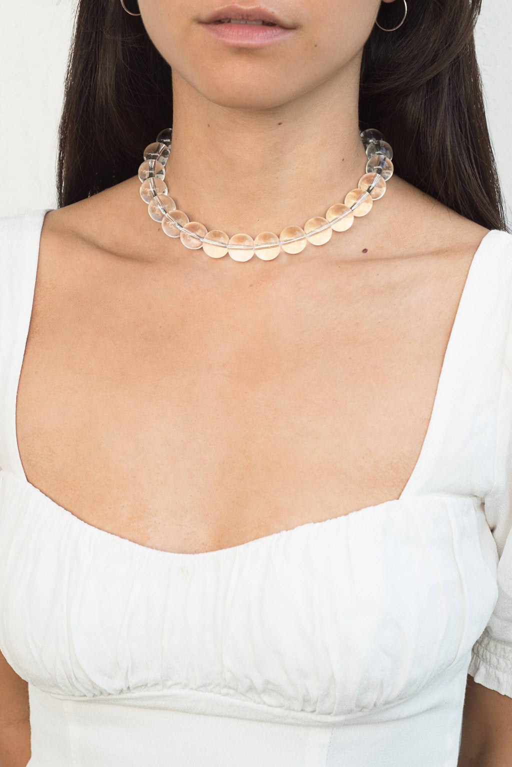 Kara Yoo | Yona Collar - Clear Quartz