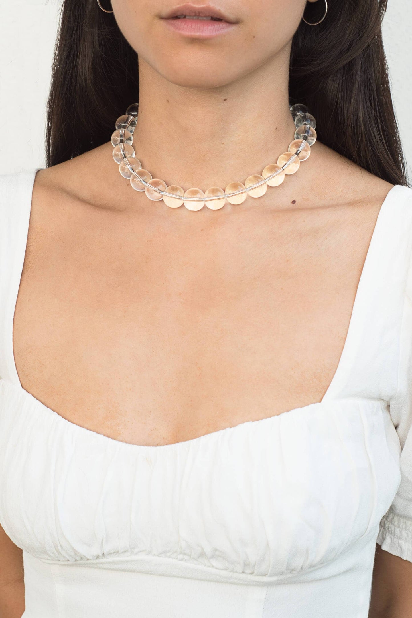 Kara Yoo | Yona Collar - Clear Quartz