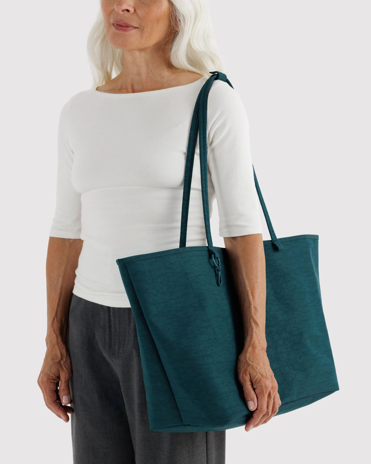 Baggu | Large Nylon Reversible Tote - Deep Sea Mix