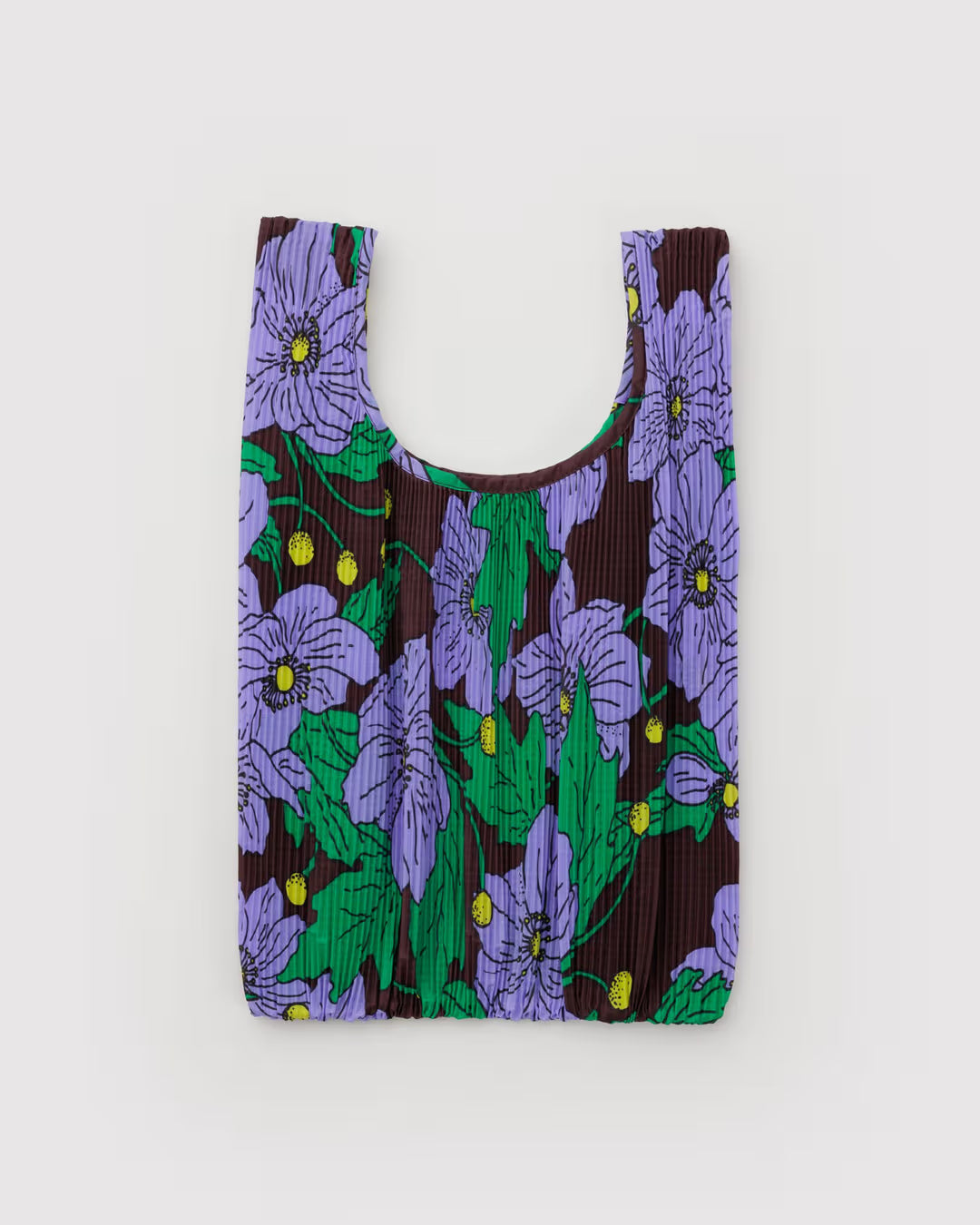 Baggu | Pleated Baggu - Maroon Poppy