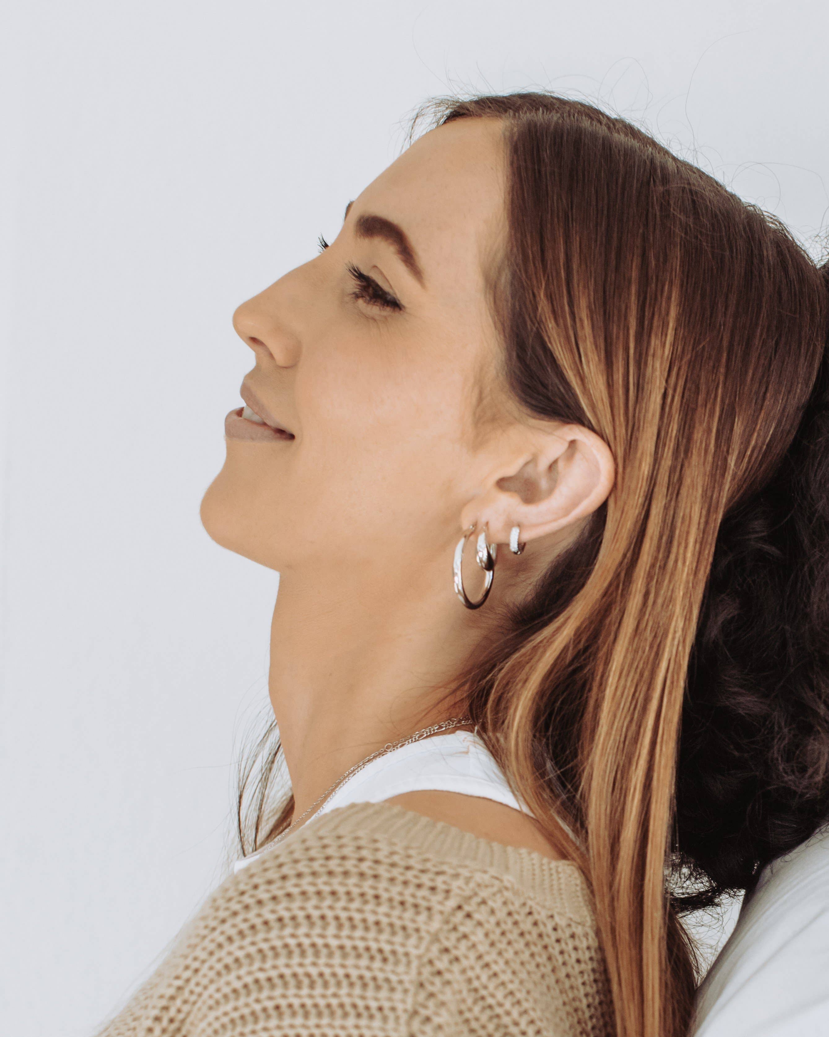 Love Local Jewelry | Anna Chunky Hoops 1.2cm - Gold