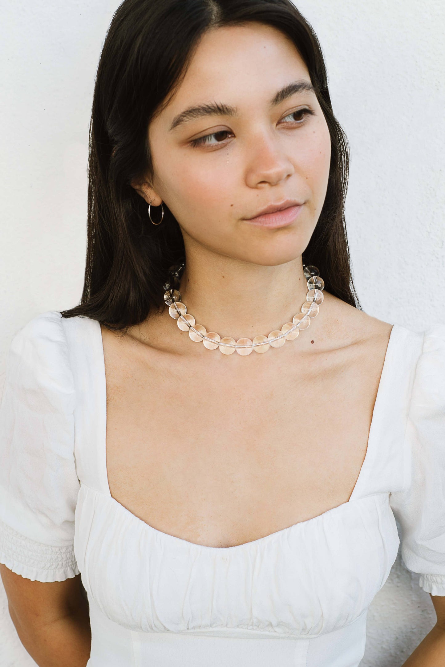 Kara Yoo | Yona Collar - Clear Quartz