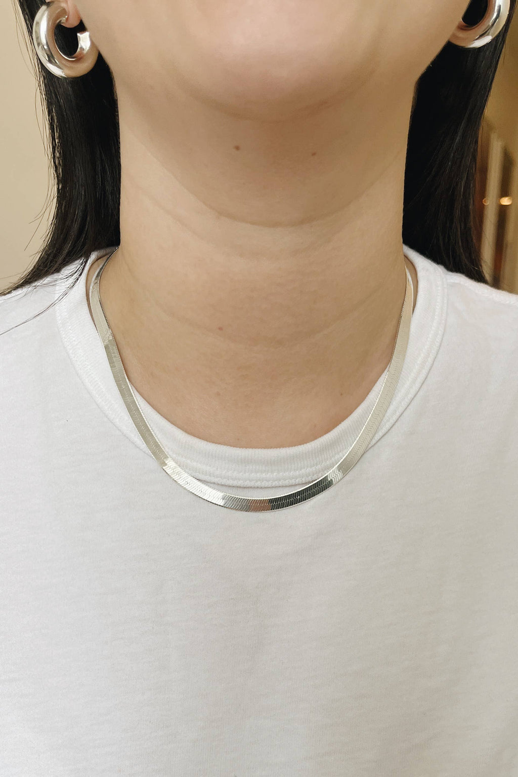 Kara Yoo | Glace Midi Necklace - Silver