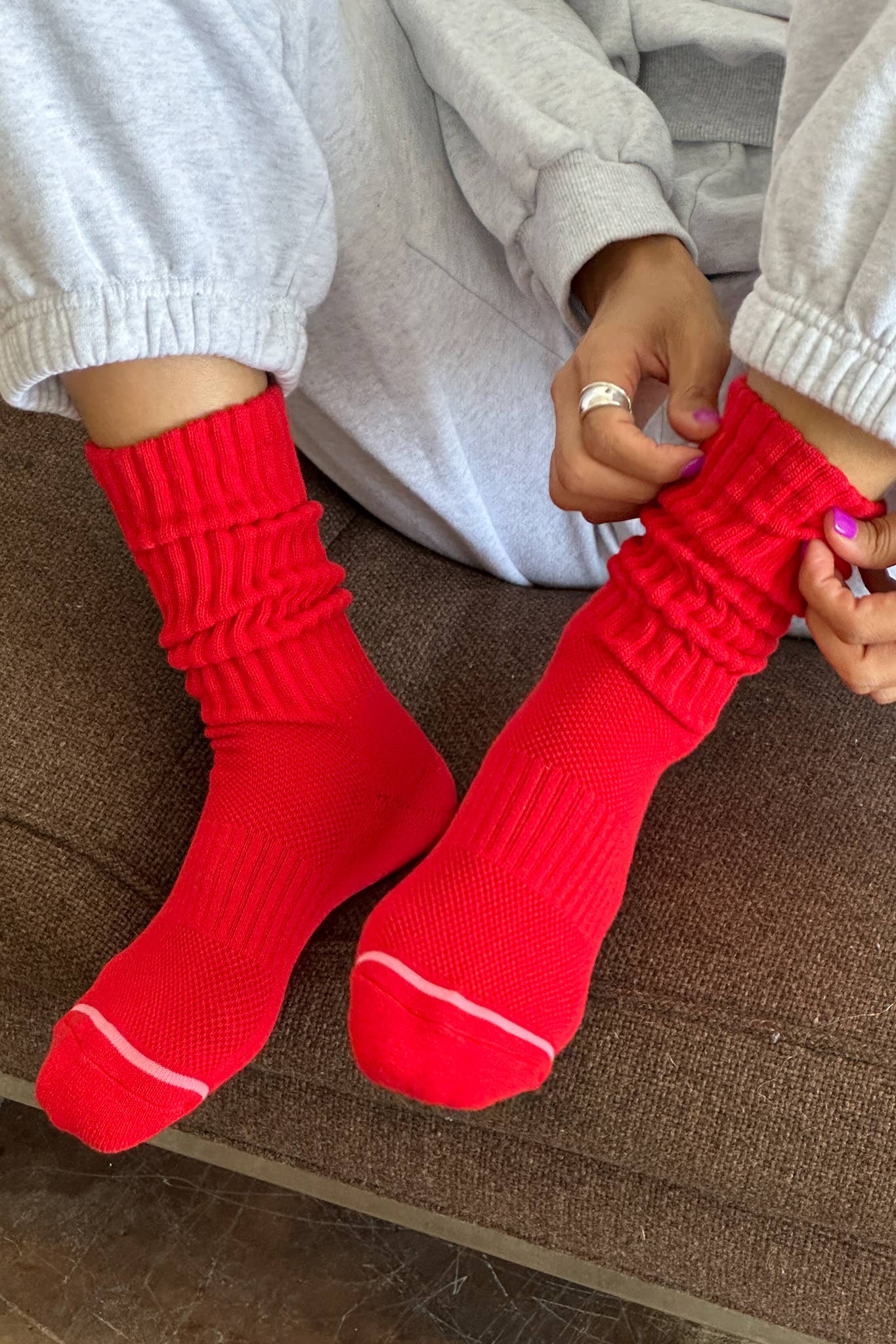 Le Bon Shoppe | Ballet Socks - Strawberry