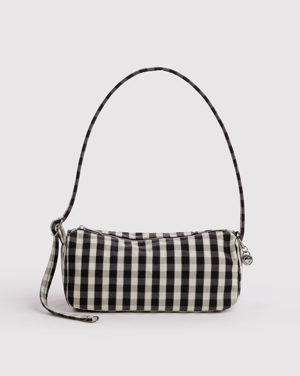 Baggu | Nylon Loaf Bag - Black and Cream Gingham