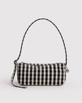 Baggu | Nylon Loaf Bag - Black and Cream Gingham