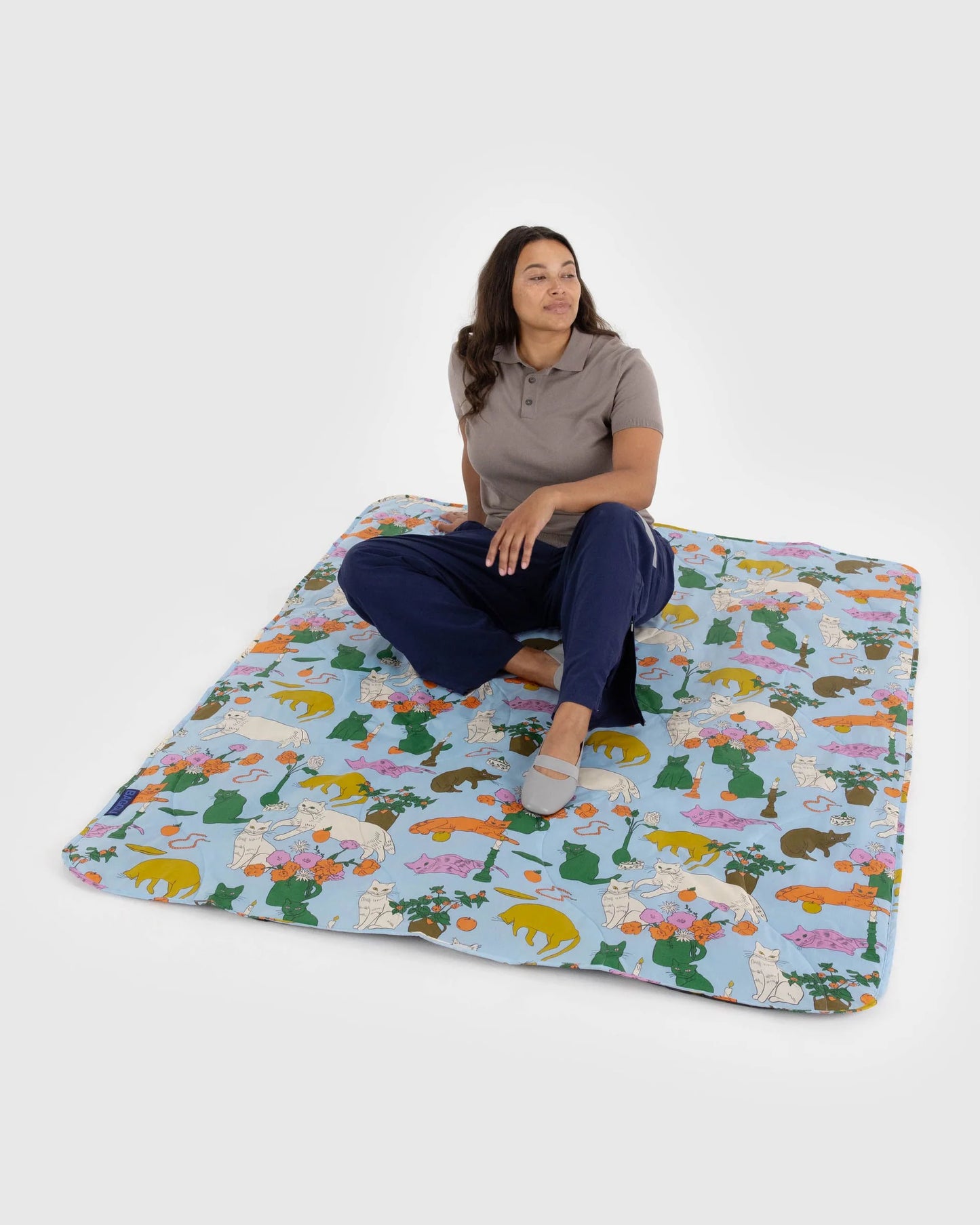 Baggu | Puffy Picnic Blanket - Table Cats