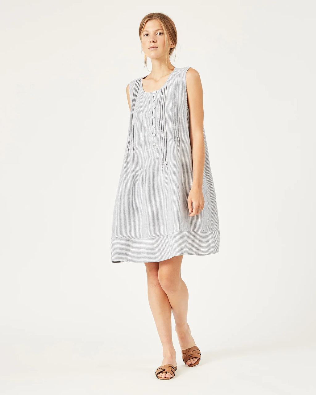 Naïf | Nyla Dress - Ivory / Ink
