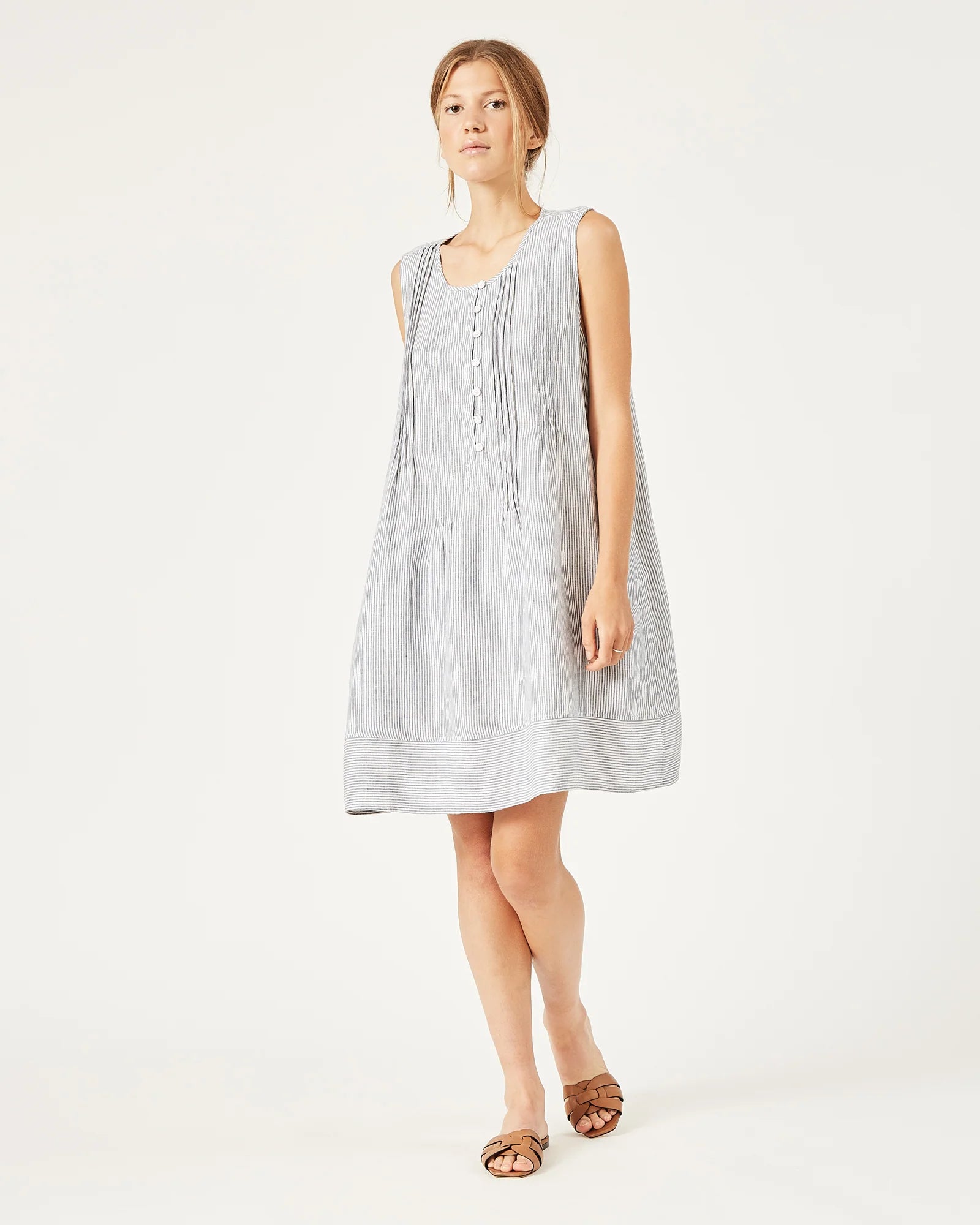 Naïf | Nyla Dress - Ivory / Ink