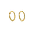 Love Local Jewelry | Malea Hoops 11mm - Gold