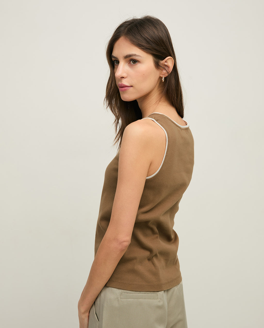 Yerse | Top With Contrast